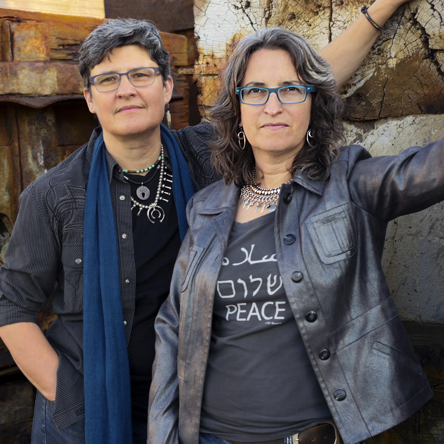 Pat Humphries and Sandy O. of Emma's Revolution. IRENE YOUNG