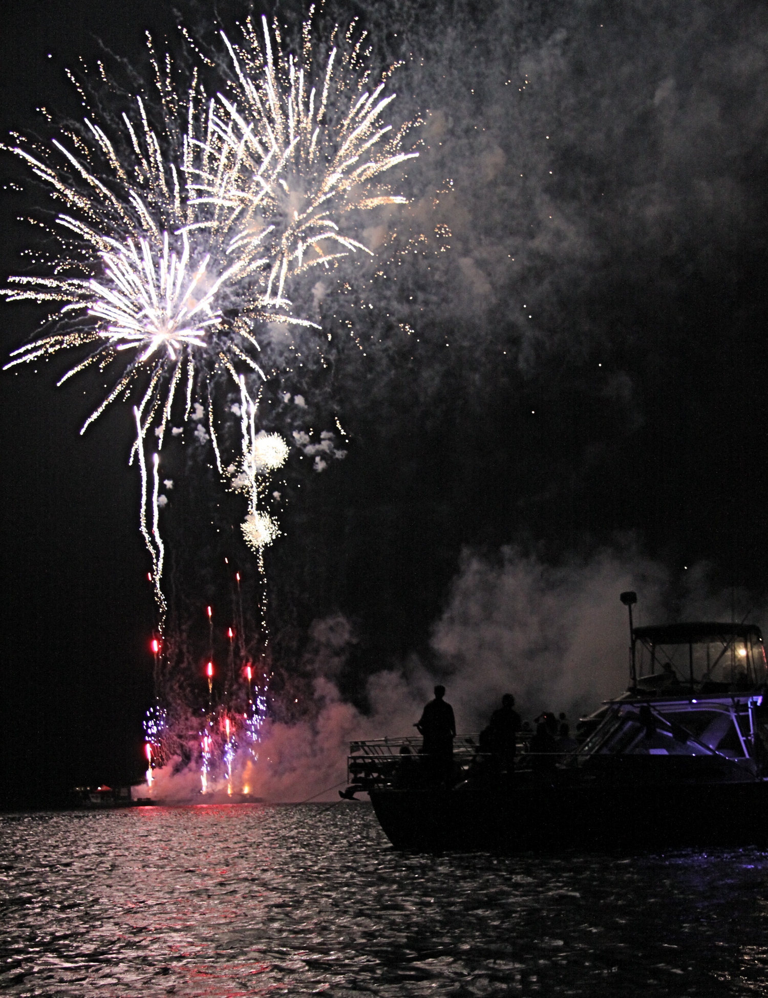 The fireworks in Montauk. KYRIL BROMLEY