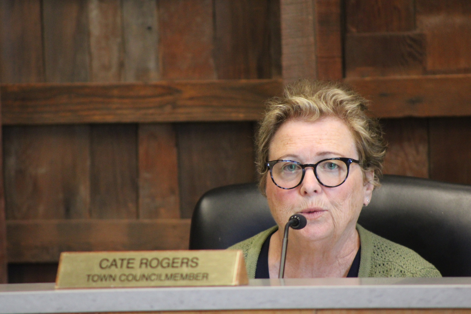 East Hampton Town Councilwoman Cate Rogers JACK MOTZ