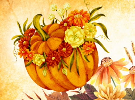 Fall Flower Arrangement