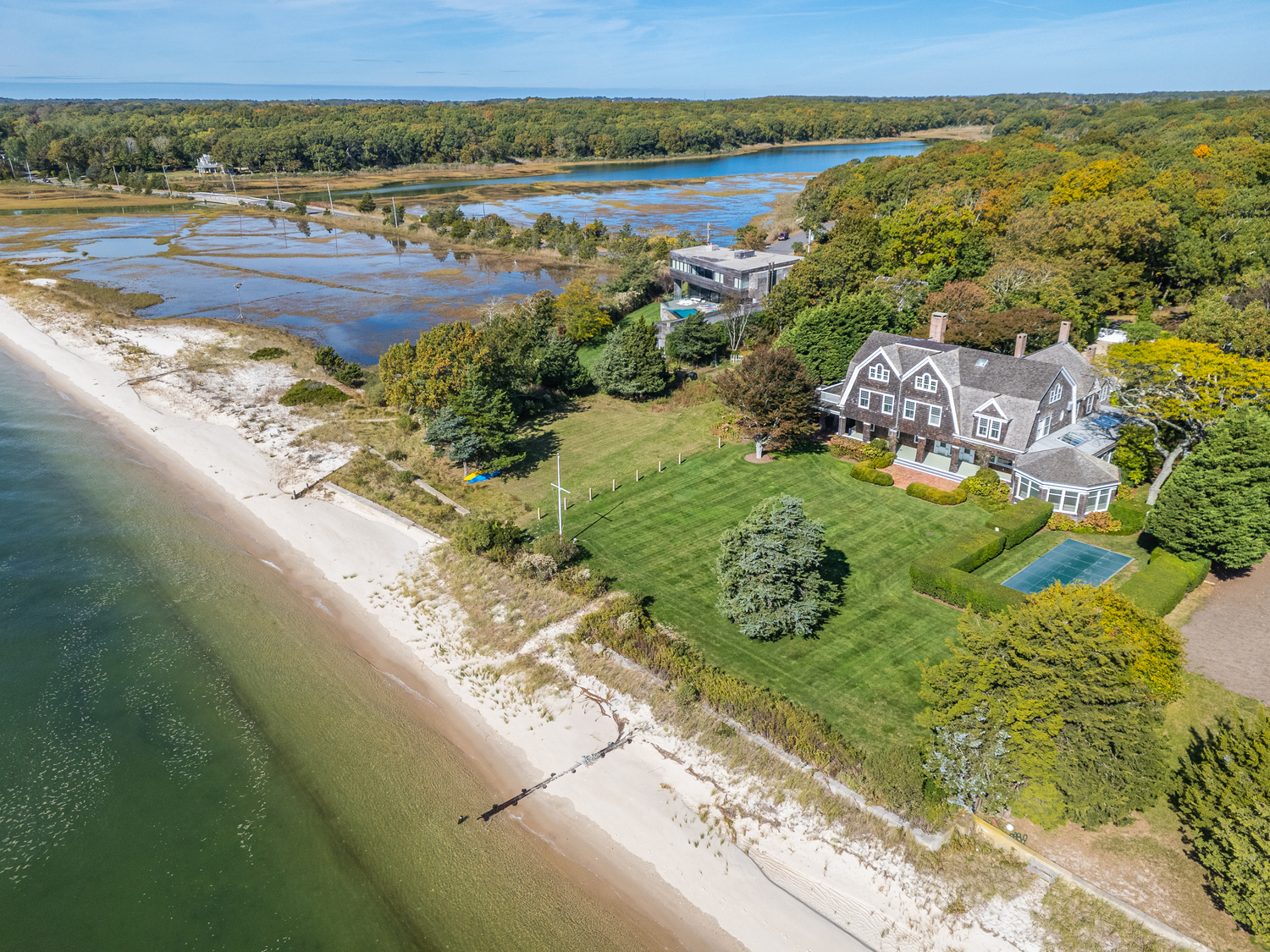 The home at 12120 New Suffolk Avenue in Cutchogue sold last week for $11.2 million, marking the highest-priced single-family home sale ever recorded on the North Fork. ALL EAST MEDIA