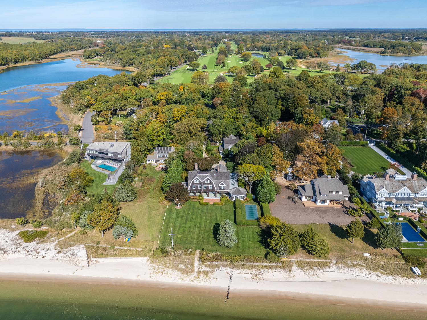 The home at 12120 New Suffolk Avenue in Cutchogue sold last week for $11.2 million, marking the highest-priced single-family home sale ever recorded on the North Fork. ALL EAST MEDIA