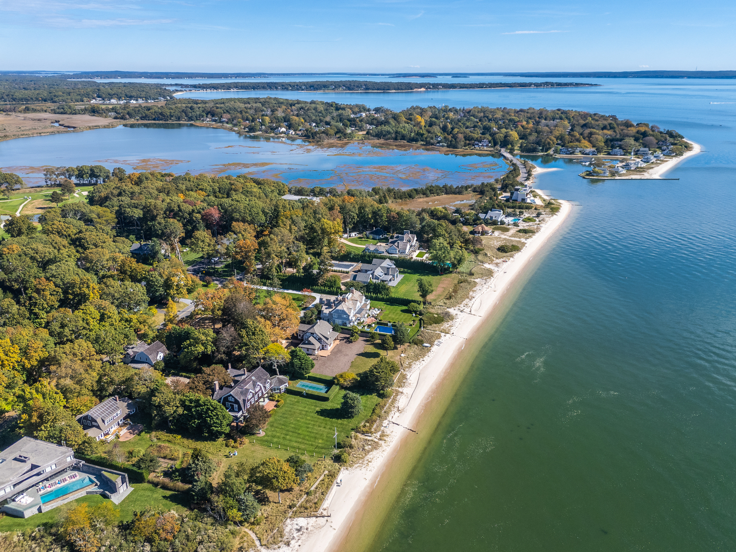 The home at 12120 New Suffolk Avenue in Cutchogue sold last week for $11.2 million, marking the highest-priced single-family home sale ever recorded on the North Fork. ALL EAST MEDIA