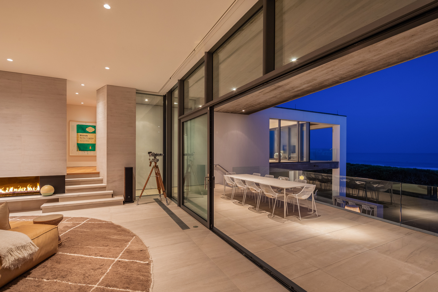 Inside 125 Mid Ocean Drive in Bridgehampton. EVAN JOSEPH/EVAN JOSEPH STUDIOS