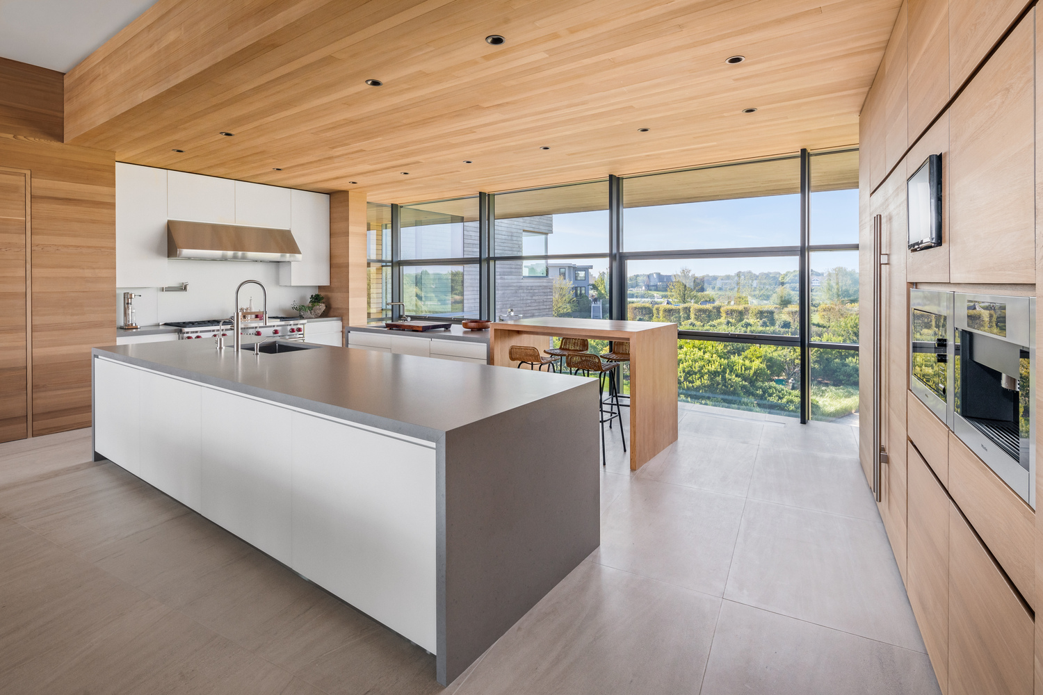 Inside 125 Mid Ocean Drive in Bridgehampton. EVAN JOSEPH/EVAN JOSEPH STUDIOS