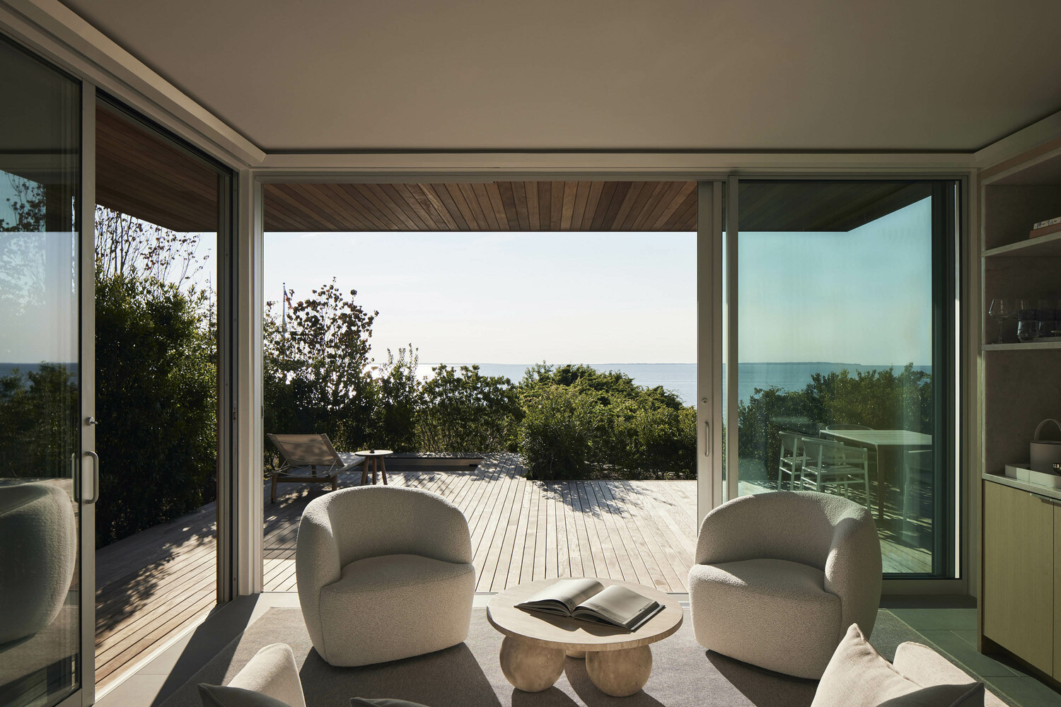 Stelle Lomont Rouhani won an Archi Award for its Sunset Cottages project in Montauk. GLEN ALLSOP