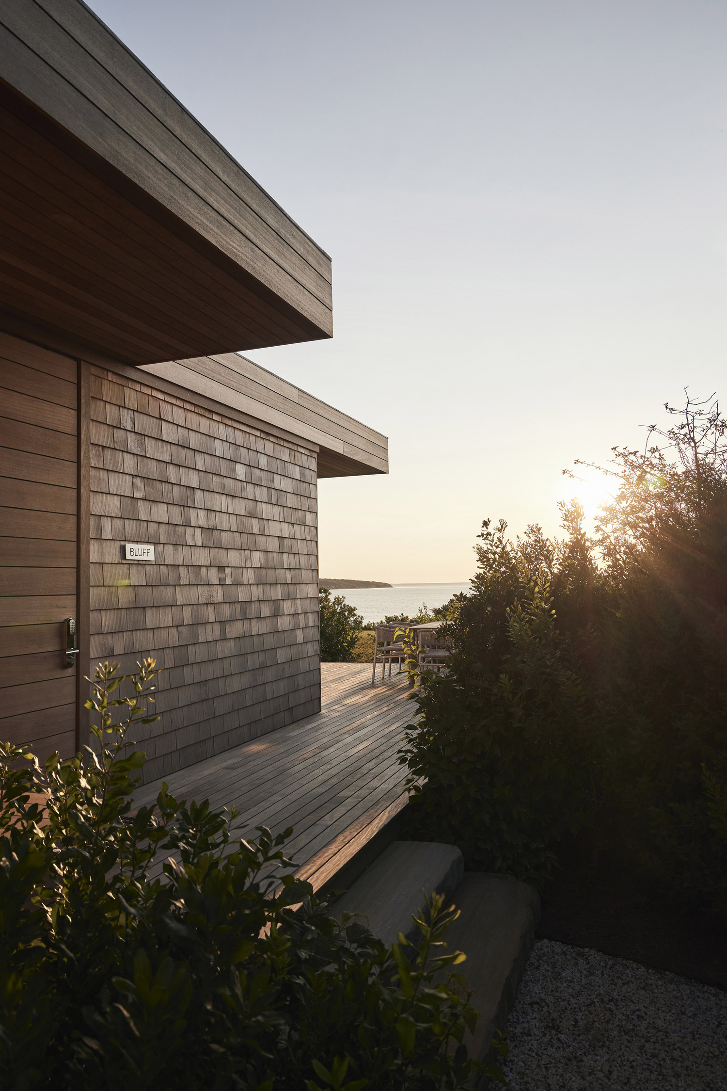 Stelle Lomont Rouhani won an Archi Award for its Sunset Cottages project in Montauk. GLEN ALLSOP
