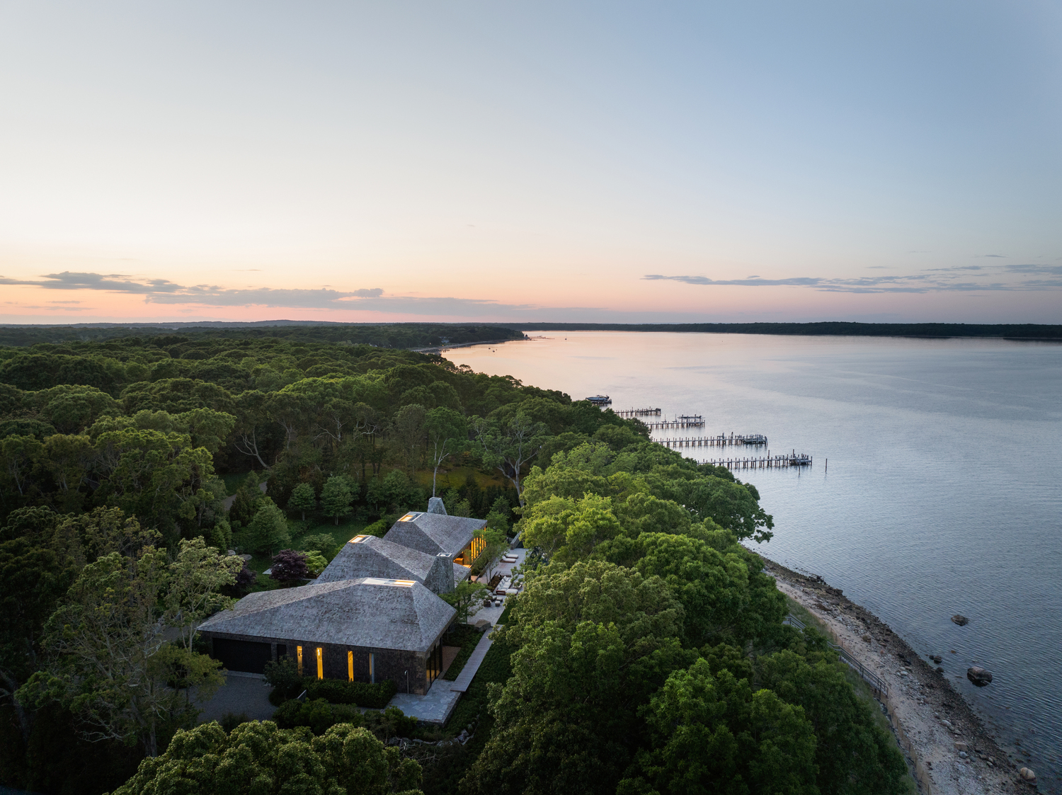 BMA Architects won an Archi Award for its Sag Harbor Bay project. MICHAEL STAVARIDIS