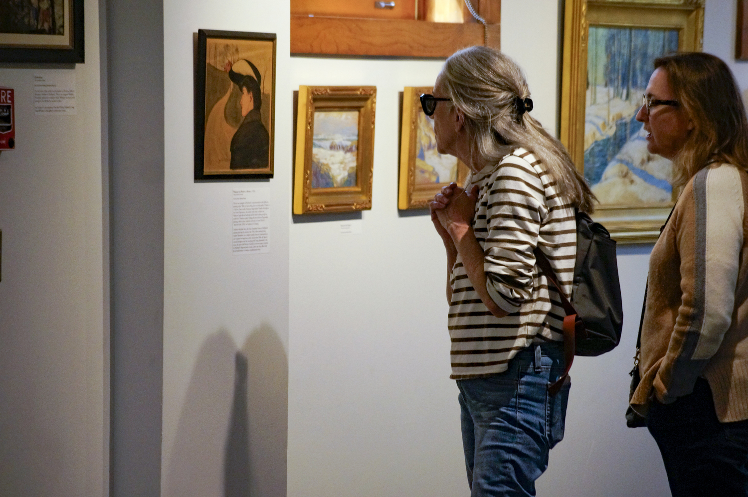 According to Sally Grant, the library’s art exhibits curator, the last major showcase of Hubbard’s work took place in 2000. J.D. Allen photo