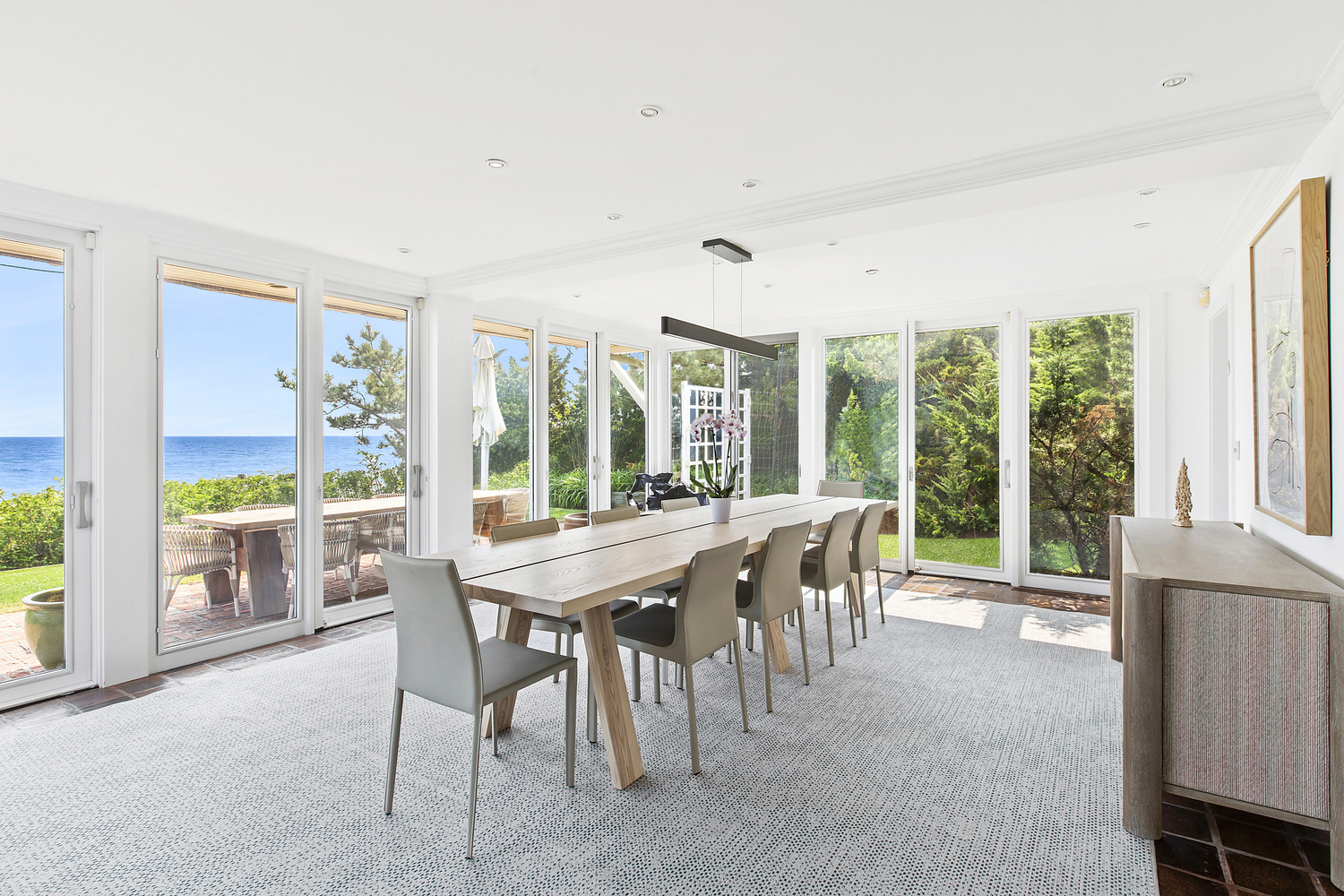 Inside 33 Lily Pond Lane in East Hampton. COURTESY DOUGLAS ELLIMAN