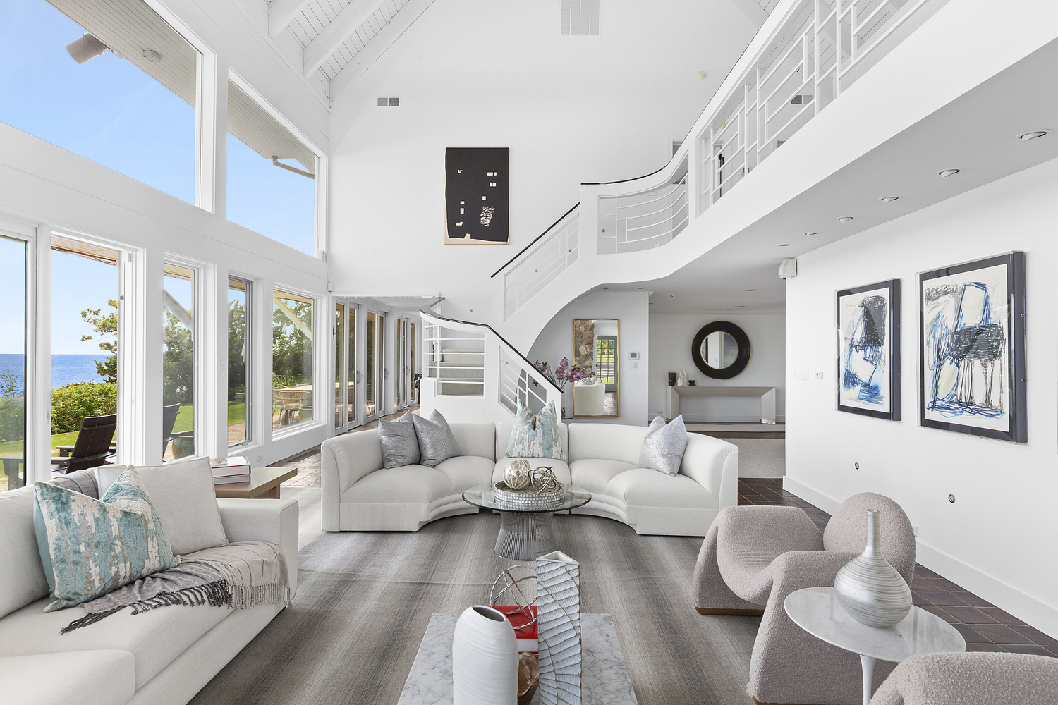 Inside 33 Lily Pond Lane in East Hampton. COURTESY DOUGLAS ELLIMAN