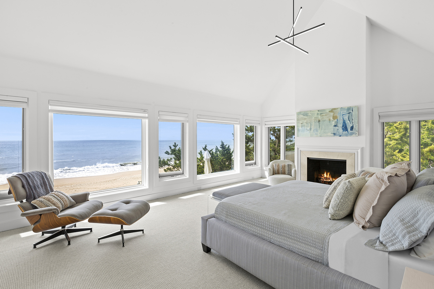 Inside 33 Lily Pond Lane in East Hampton. COURTESY DOUGLAS ELLIMAN