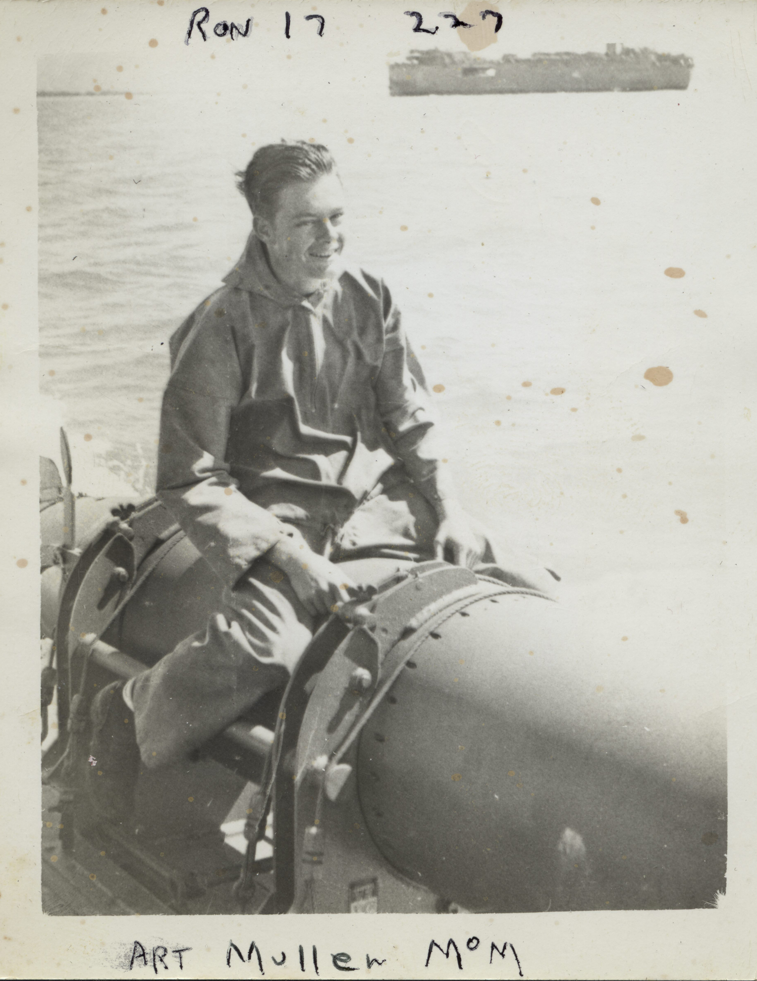 Artie Muller, a Water Mill resident, served in the South Pacific in World War II. He died in 2022, at the age of 101, but told his story of service for USA Warrior Stories before his death.