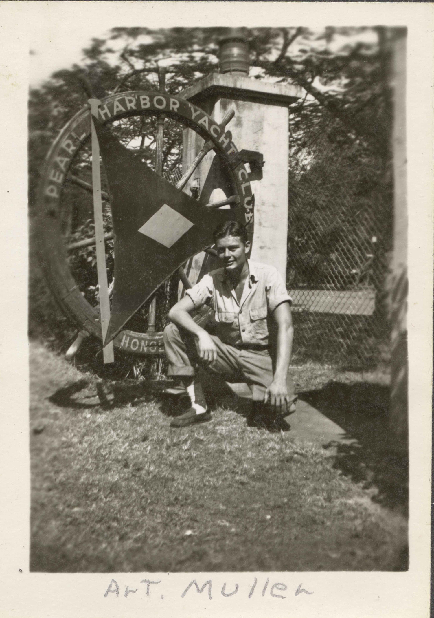 Artie Muller, a Water Mill resident, served in the South Pacific in World War II. He died in 2022, at the age of 101, but told his story of service for USA Warrior Stories before his death.