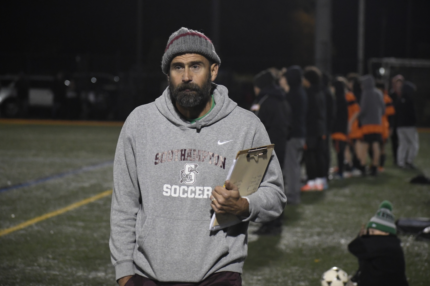 Southampton head coach Dave Riley. DREW BUDD