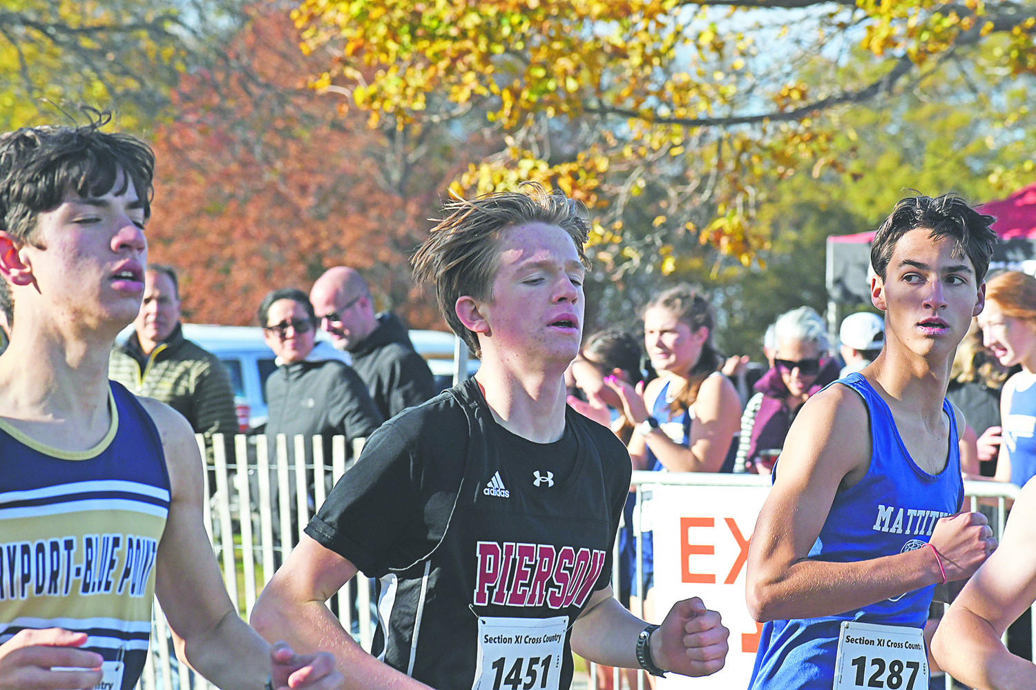 Pierson freshman Lincoln Fischer qualified for states.  DREW BUDD