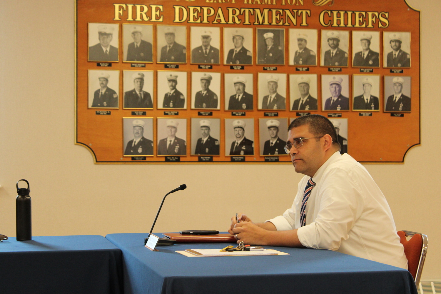 East Hampton Village Administrator Marcos Baladron. JACK MOTZ