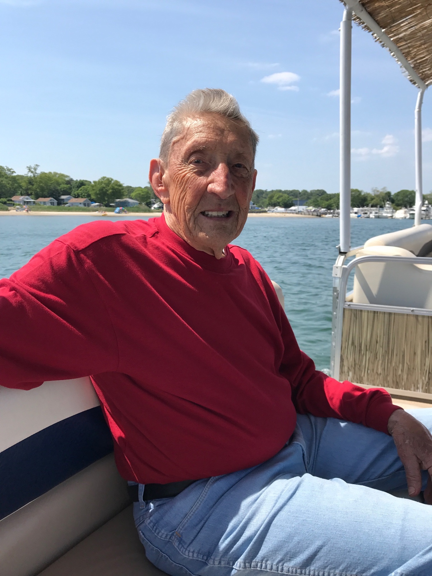 Hampton Bays resident John Siebold served in World War II in the Merchant Marines. COURTESY SIEBOLD FAMILY