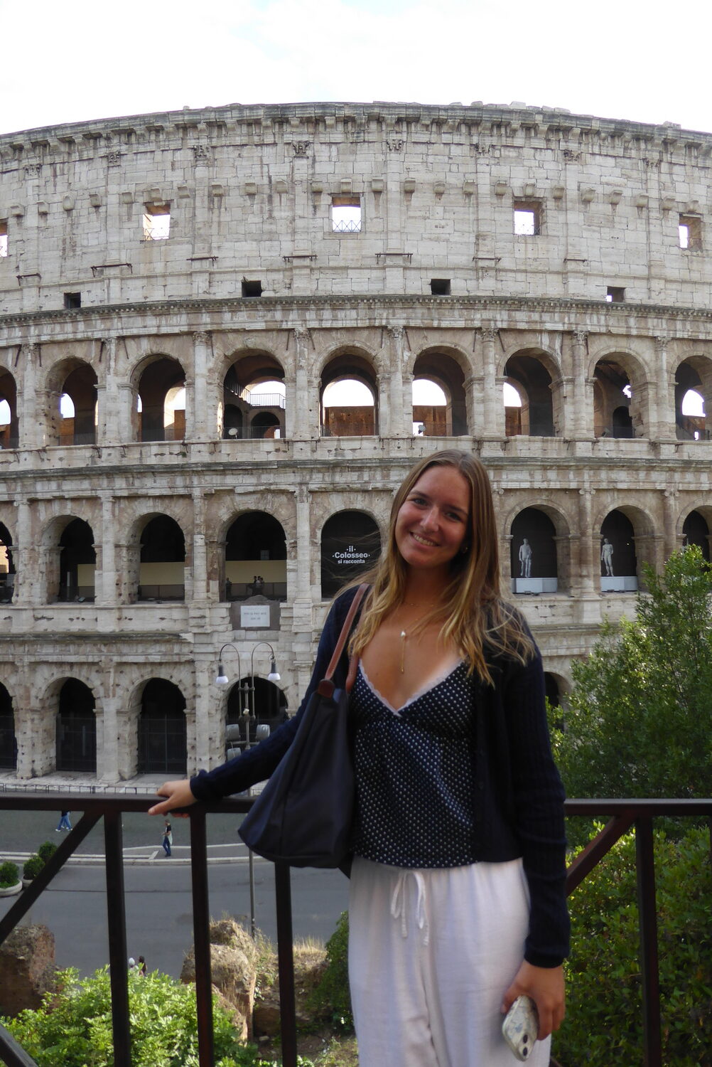 Cami Hatch is currently traveling abroad. She saved someone from drowning in the waters off Malta a few weeks ago. Here she is in Rome.   JADE FOO