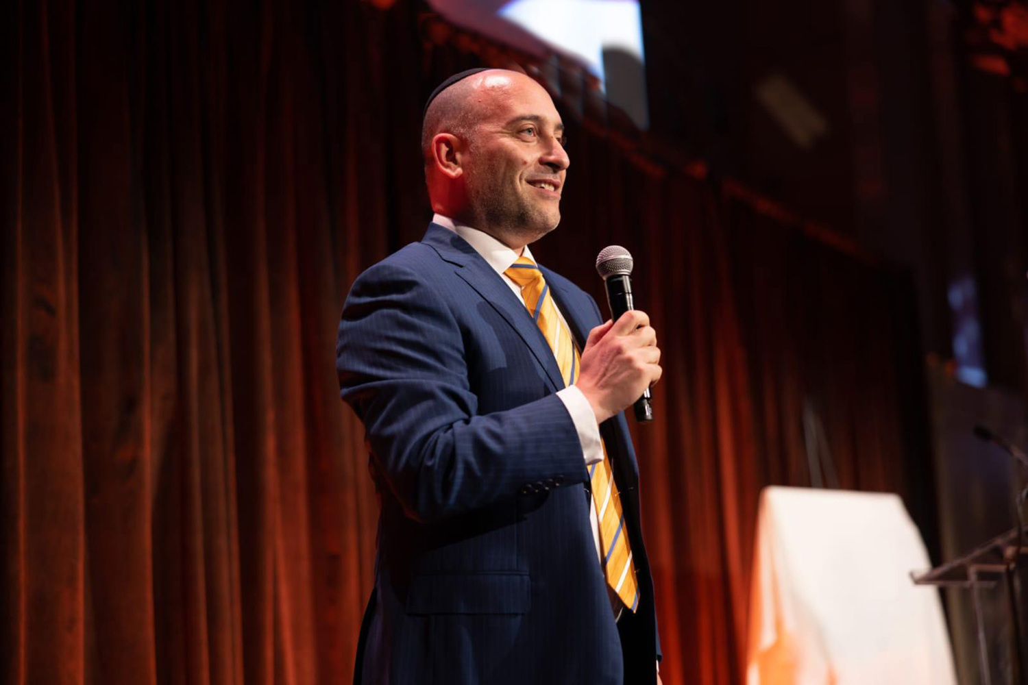 Hampton Synagogue cantor Natanel Hershtik. COURTESY HAMPTON SYNAGOGUE