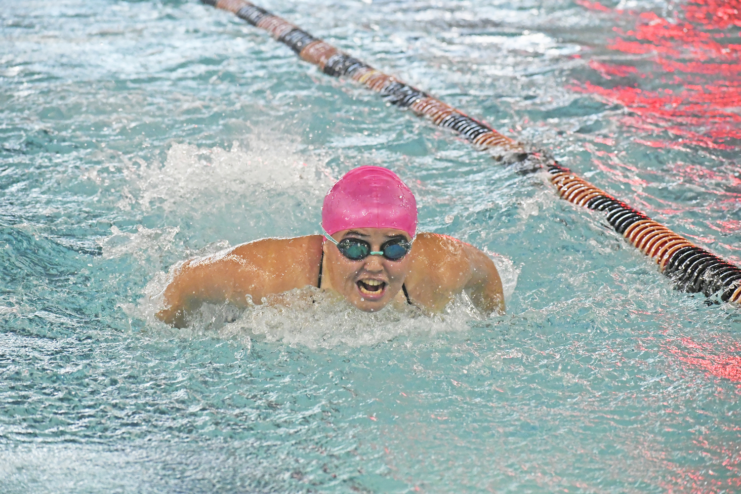 East Hampton junior Ginger Griffin. DREW BUDD