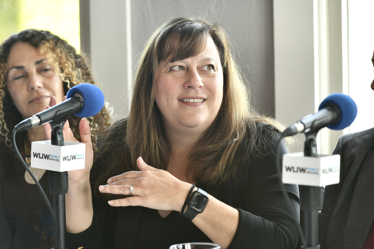 Panelist Southampton Town Planning and Development Administrator Janice Scherer.   DANA SHAW