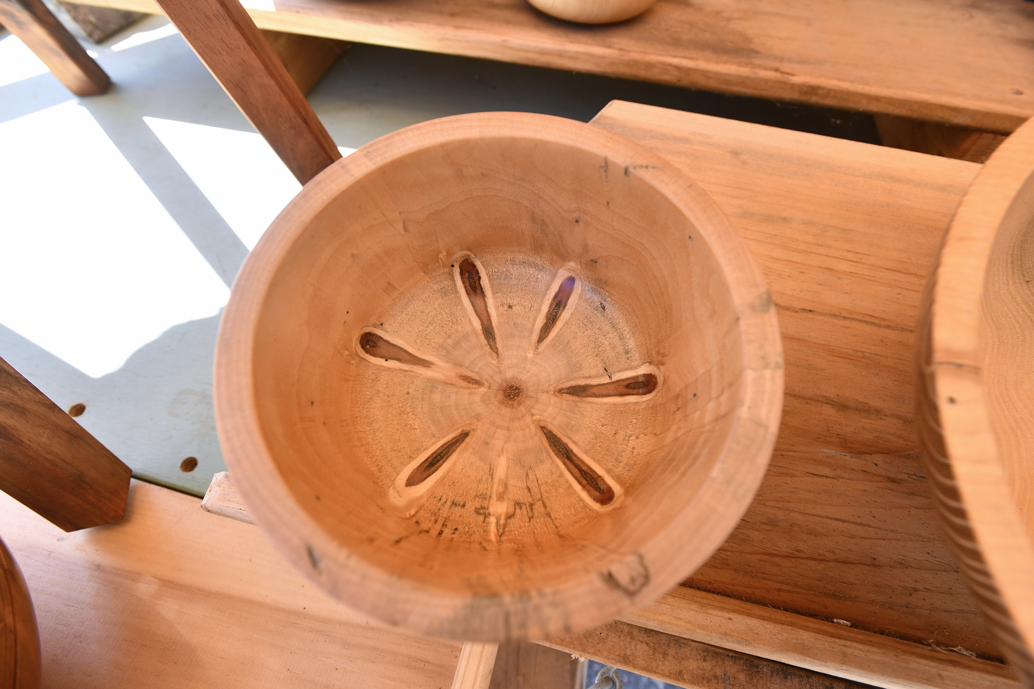 A finished product, that yielded a beautiful natural design.  DANA SHAW