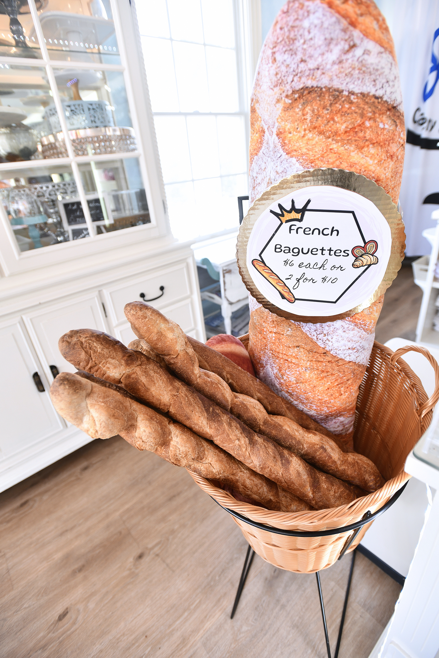 French bread at Jerri's.  DANA SHAW