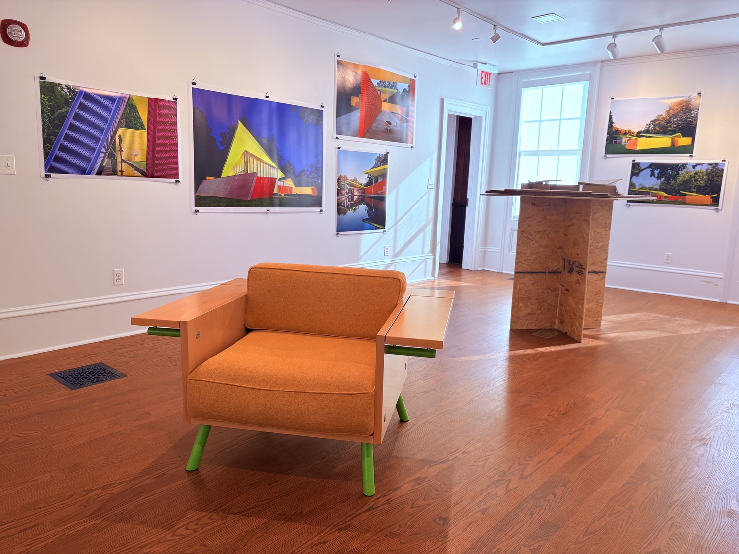 Inside “Stamberg Aferiat Architecture” at The Bridgehampton Museum. SHAYE WEAVER
