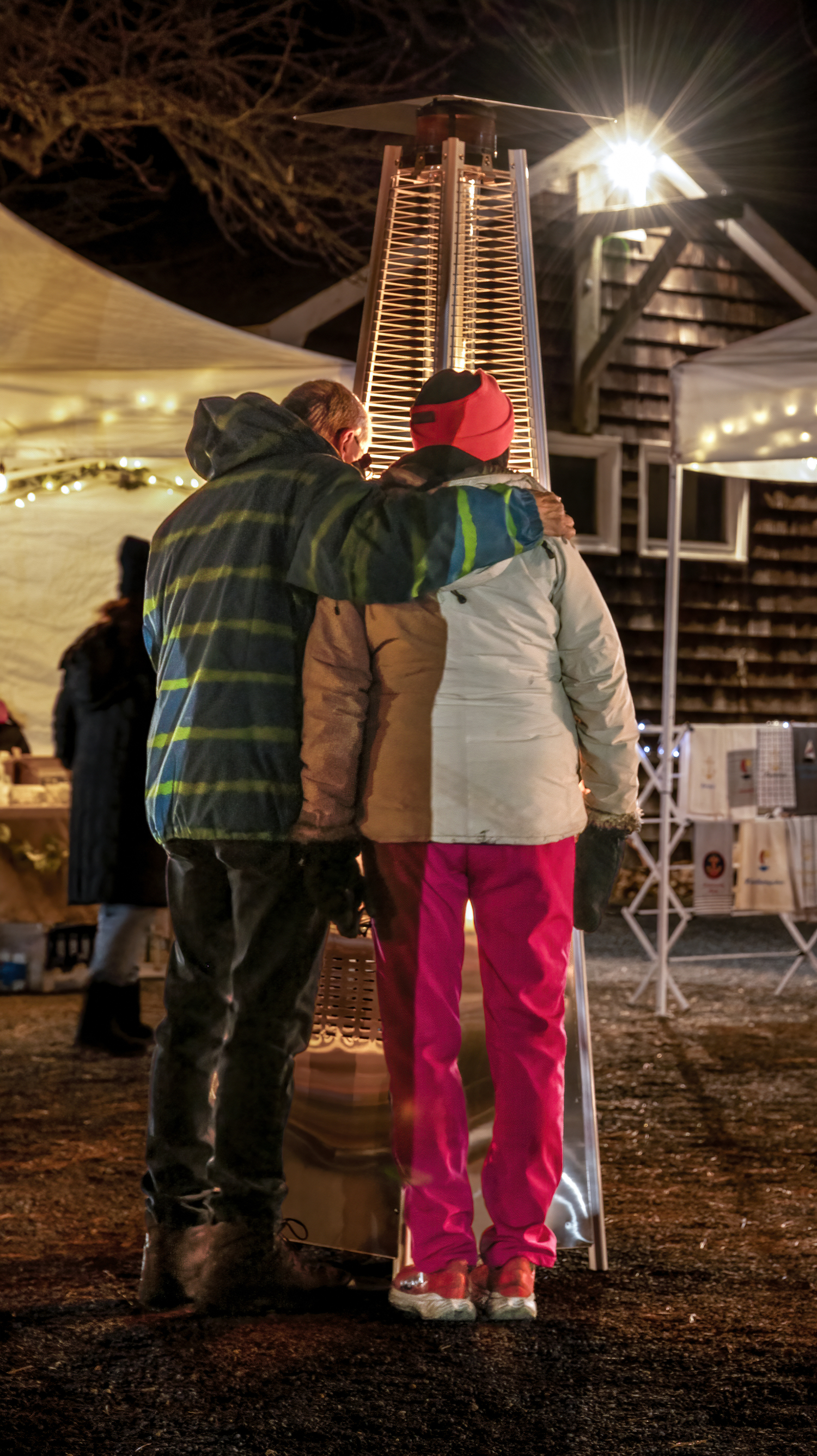 The Light the Night Walk at Quogue Wildlife Refuge features a holiday market. DENNIS MAROULAS