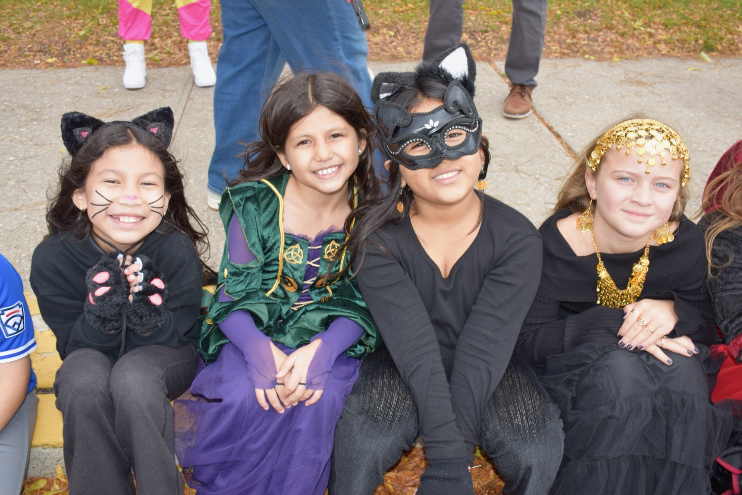 Dressed as princesses, superheroes and spooky characters, Hampton Bays Elementary School students paraded around the school’s bus loop on October 31 for the school’s annual Harvest Parade. The smiling teachers and students marched and waved to the crowd of cheering onlookers as the sounds of traditional Halloween music played in the background. COURTESY HAMPTON BAYS SCHOOL DISTRICT