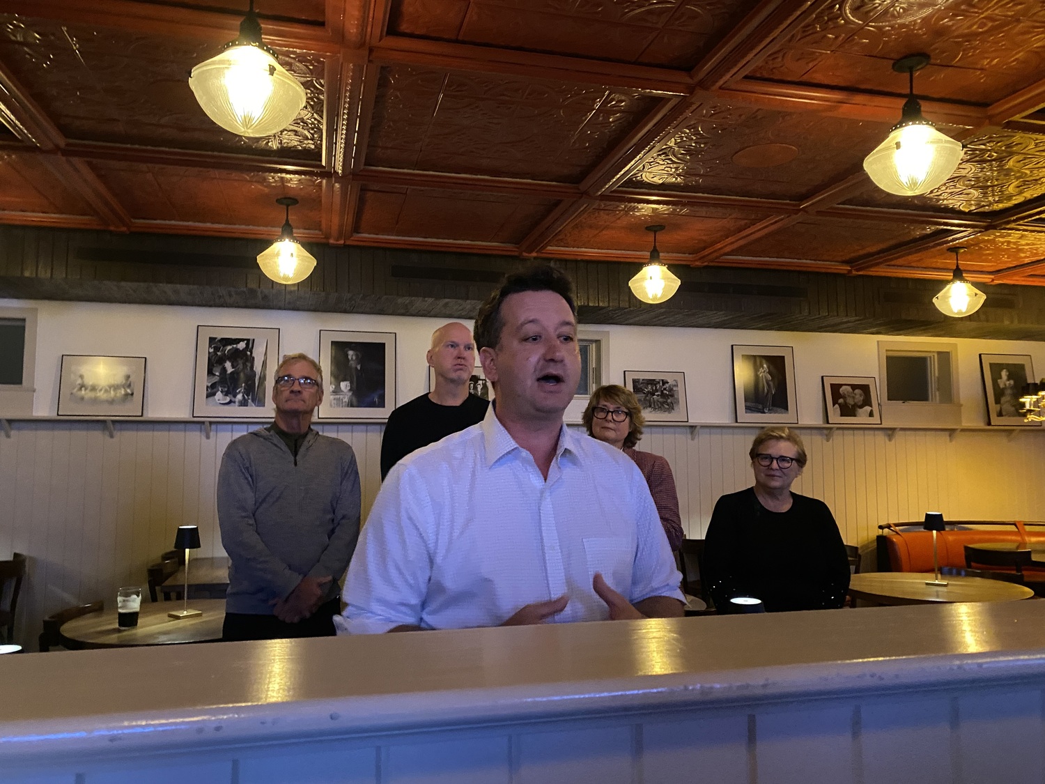 East Hampton Town Councilman Ian Calder-Piedmonte was reelected to his position. JACK MOTZ