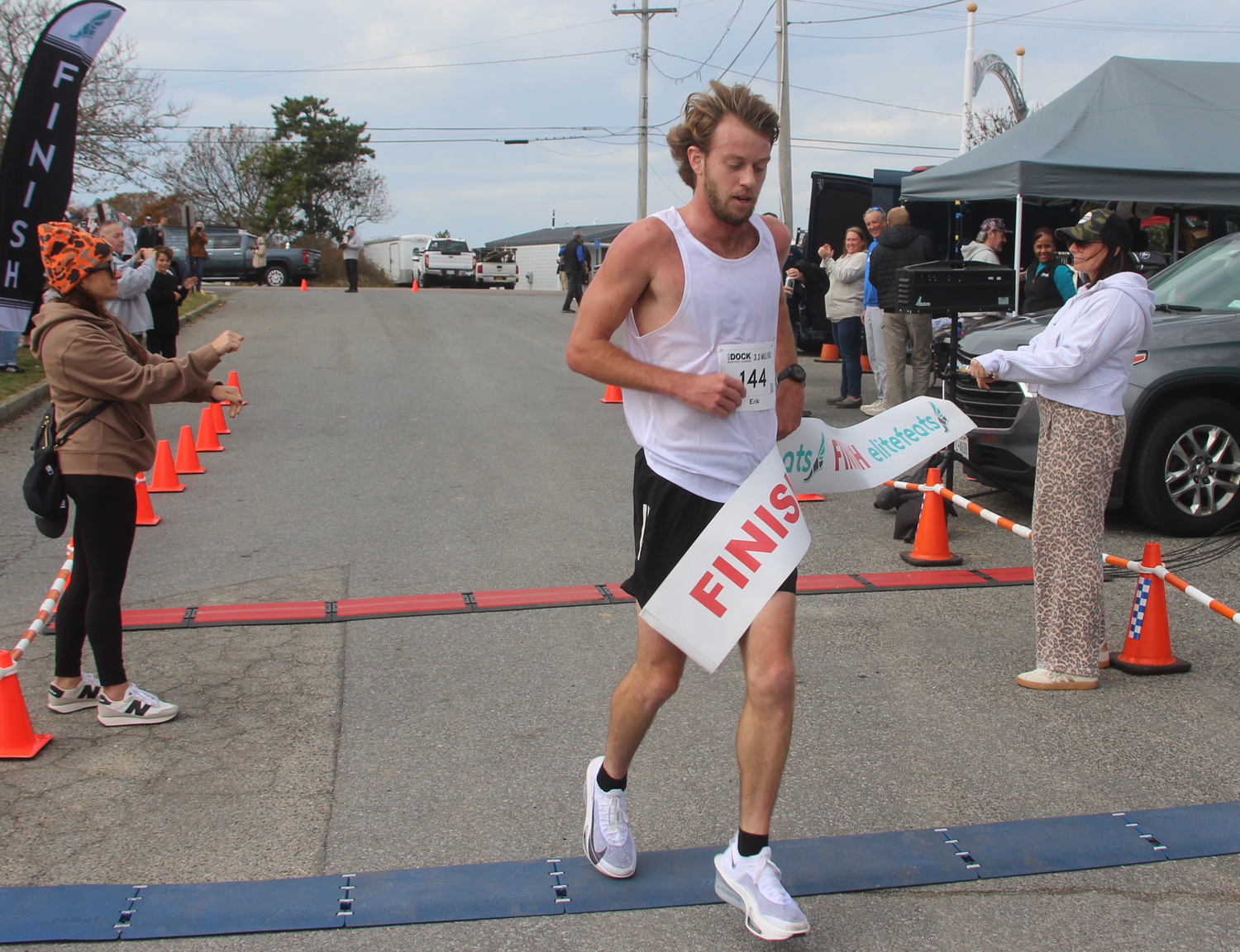 Erik Engstrom was the overall winner of Sunday's race.  JACK GRAVES