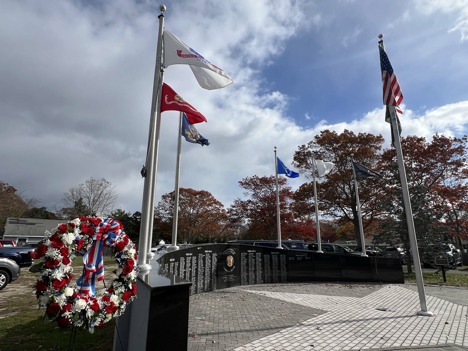 Veterans Day at Hampton Bays American Legion Hand Aldrich Post 924 on Tuesday.
