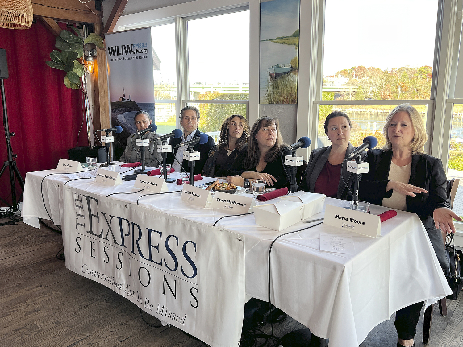 The panel at the Express Sessions 