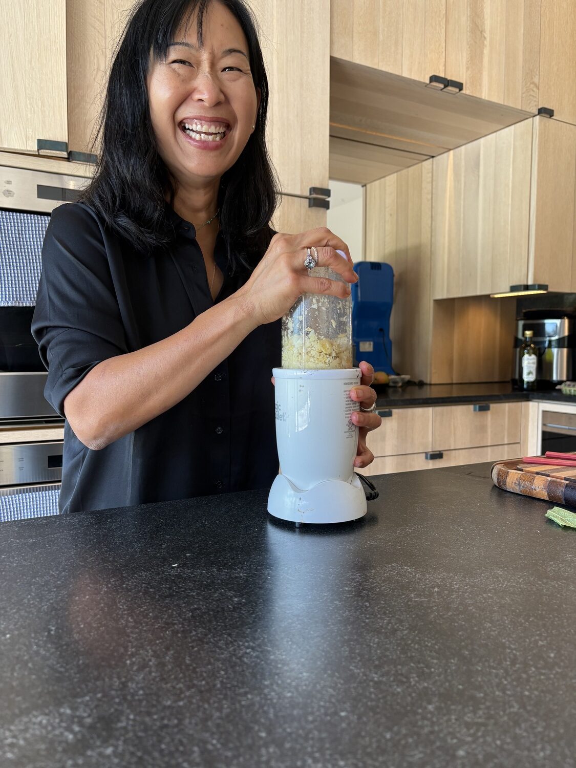 Shelley Suh finds joy in cooking, and is especially passionate about making kimchi.