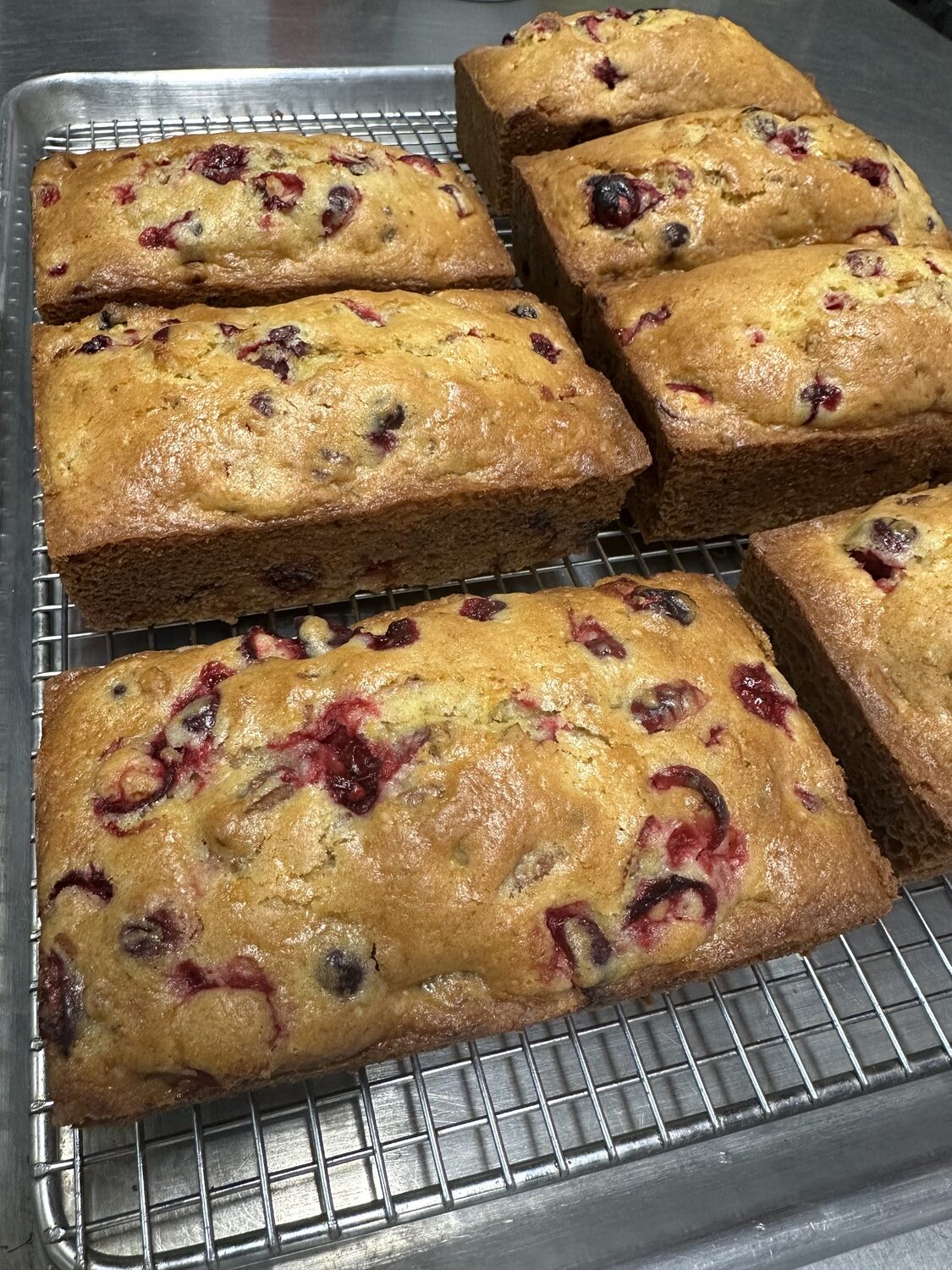 Orange-glazed cranberry-pecan tea cake is a prized Thanksgiving treat from Ali Katz Kitchen.