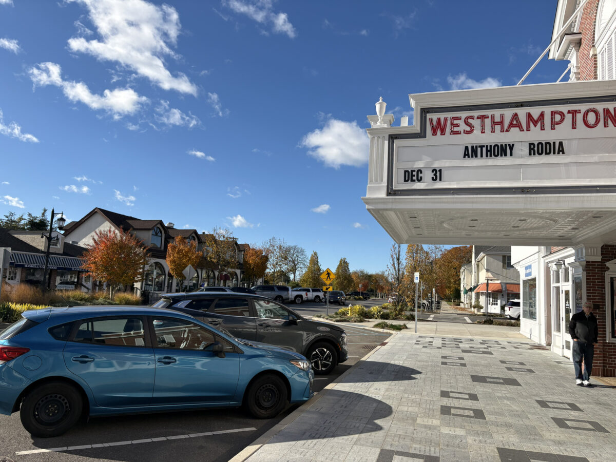 Westhampton Beach officials are exploring paid parking options to shift cars to underutilized public lots. CAILIN RILEY