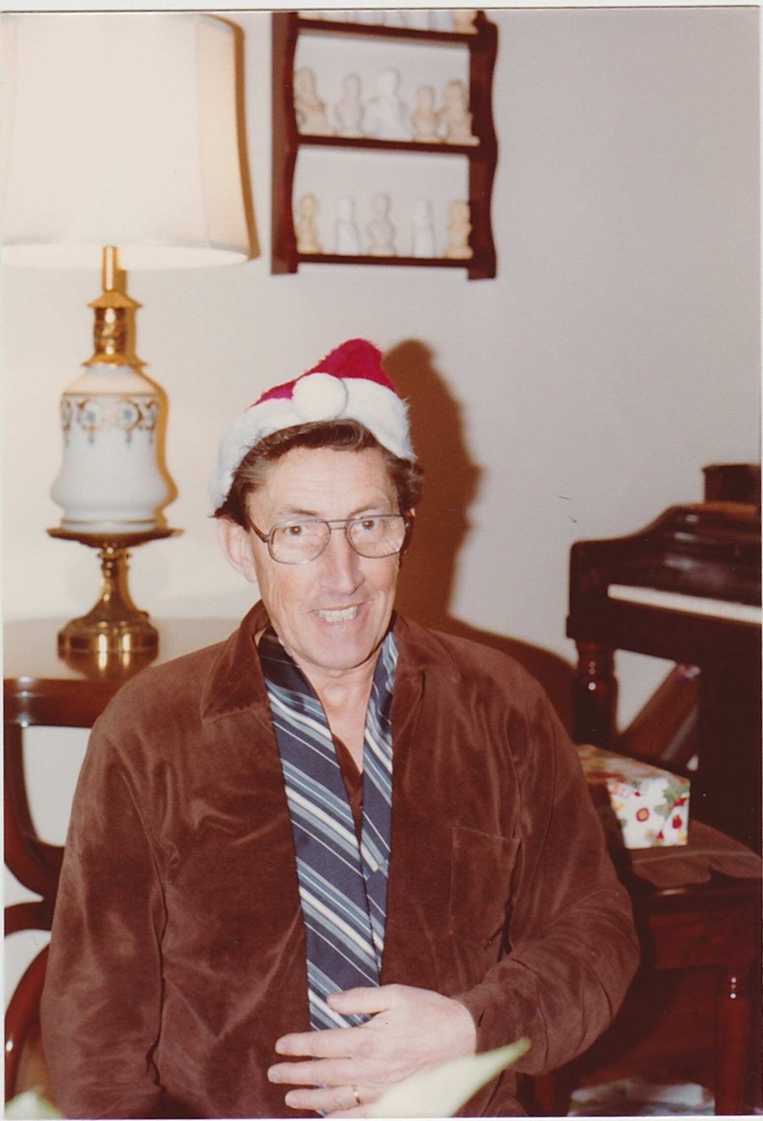 John Siebold during Christmas of 1981. COURTESY SIEBOLD FAMILY