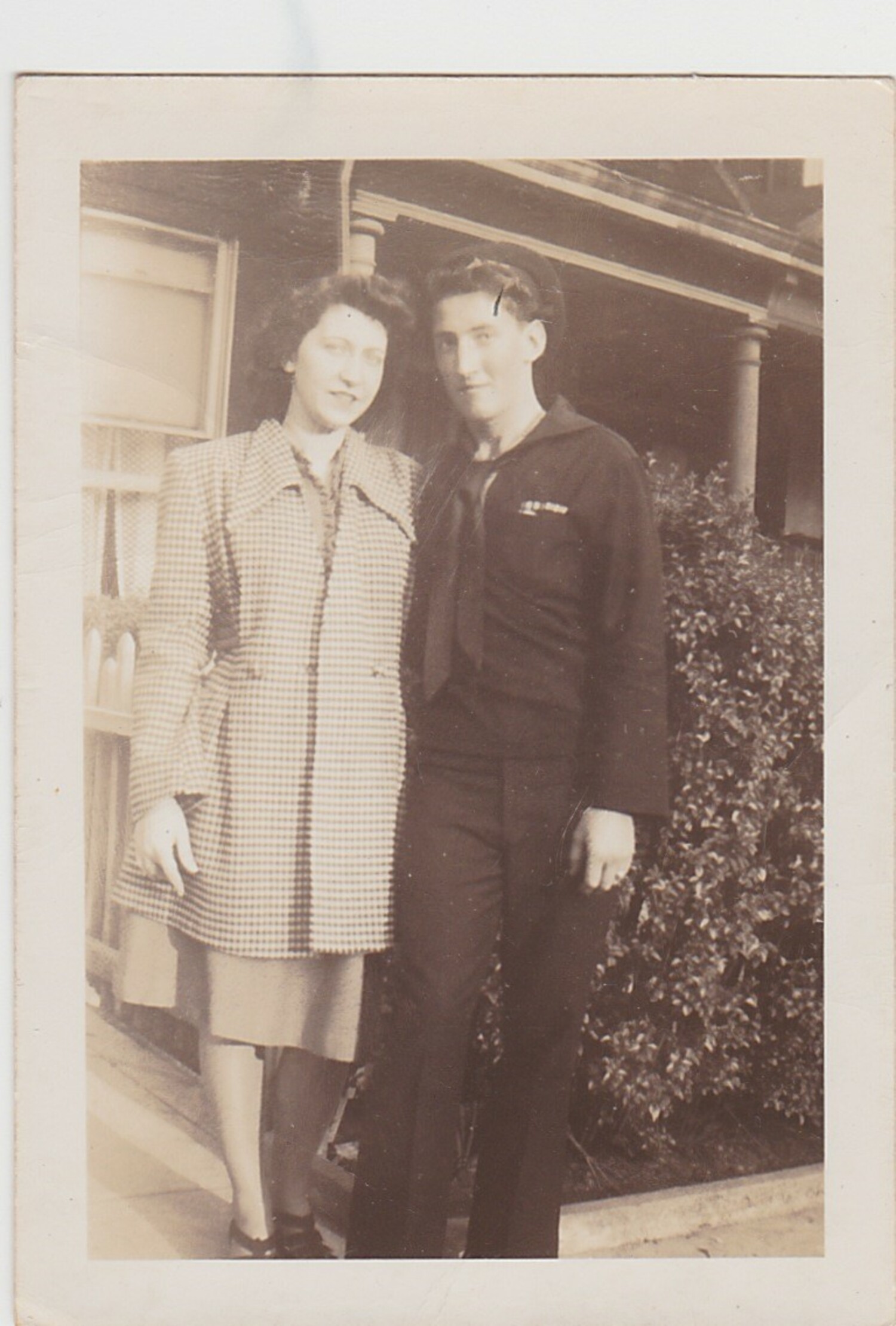 John Siebold and his wife, Jean Siebold, in 1946. COURTESY SIEBOLD FAMILY