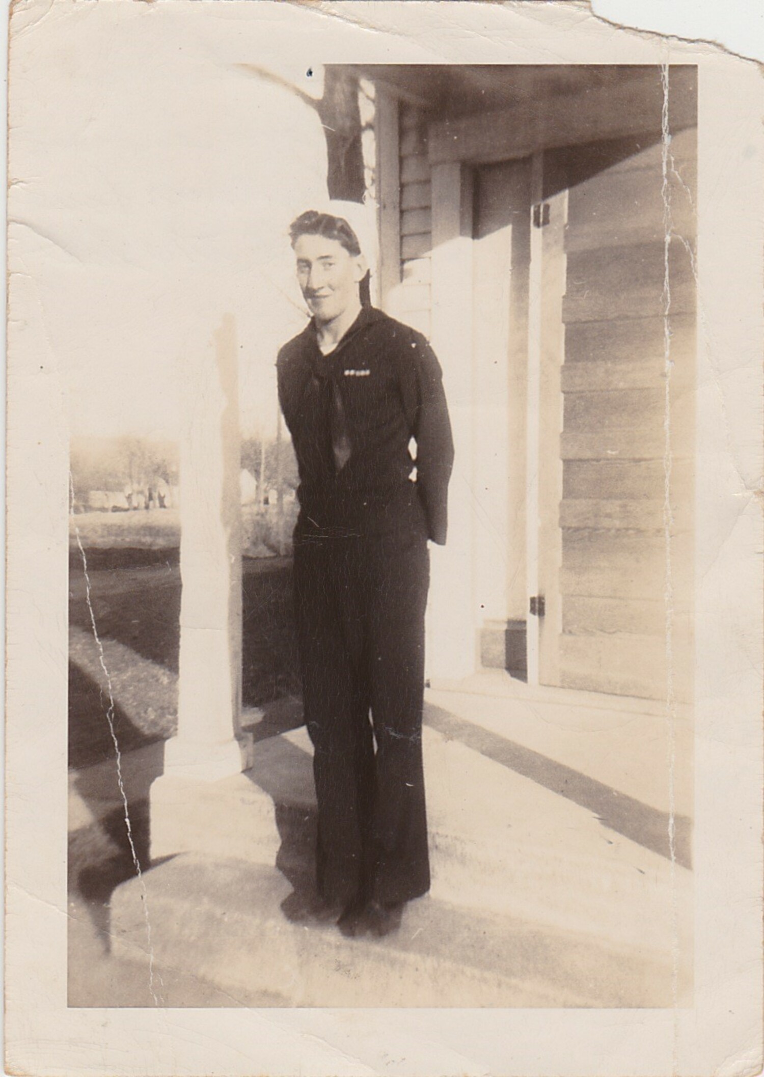 John Siebold (known as Marvin Siebold when he was younger and growing up in Wisconsin), in 1943. He served in World War II in an active combat zone in the Merchant Marines. COURTESY SIEBOLD FAMILY