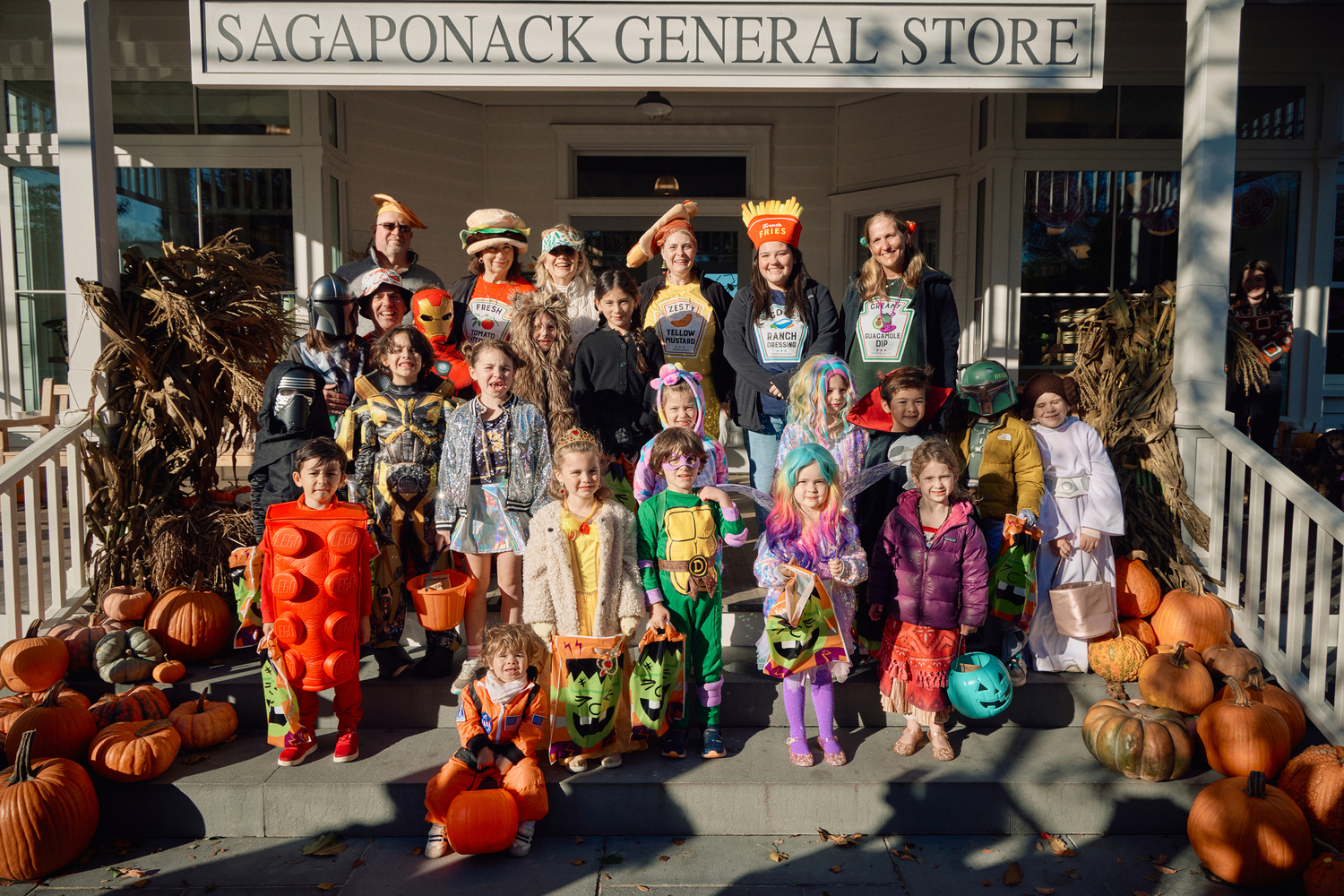 In keeping with Halloween tradition, the Sagaponack School set out “Spooking” Sagaponack,