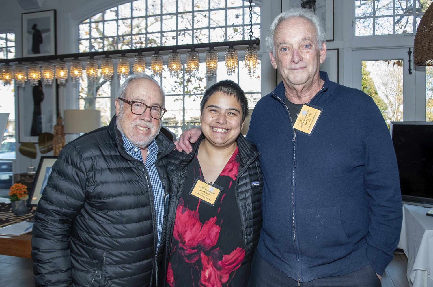 Ed Hollander, Ren Hollander and Robby Stein.