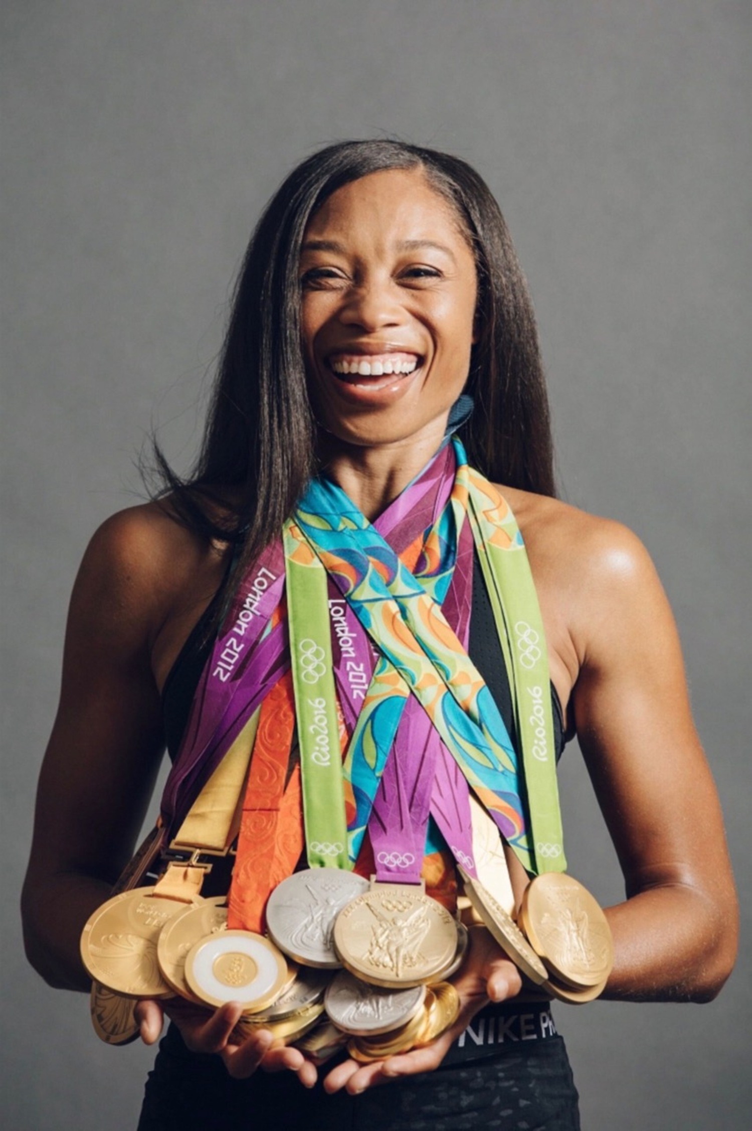“She Runs the World,” Perri Peltz and Matthew O’Neill’s film, is a portrait of Olympic champion Allyson Felix, who redefined what it means to be a champion. The film screens at Sag Harbor Cinema at noon on December 5. COURTESY HAMPTONS DOC FEST