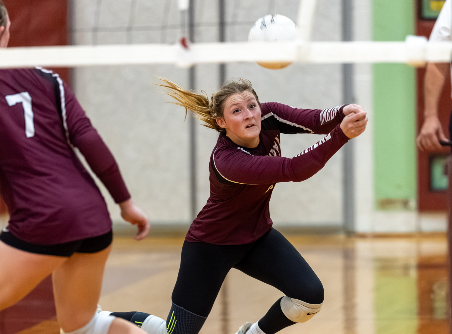 Southampton senior co-captain Haven Daley defends.  RON ESPOSITO/SOUTHAMPTON SCHOOL DISTRICT