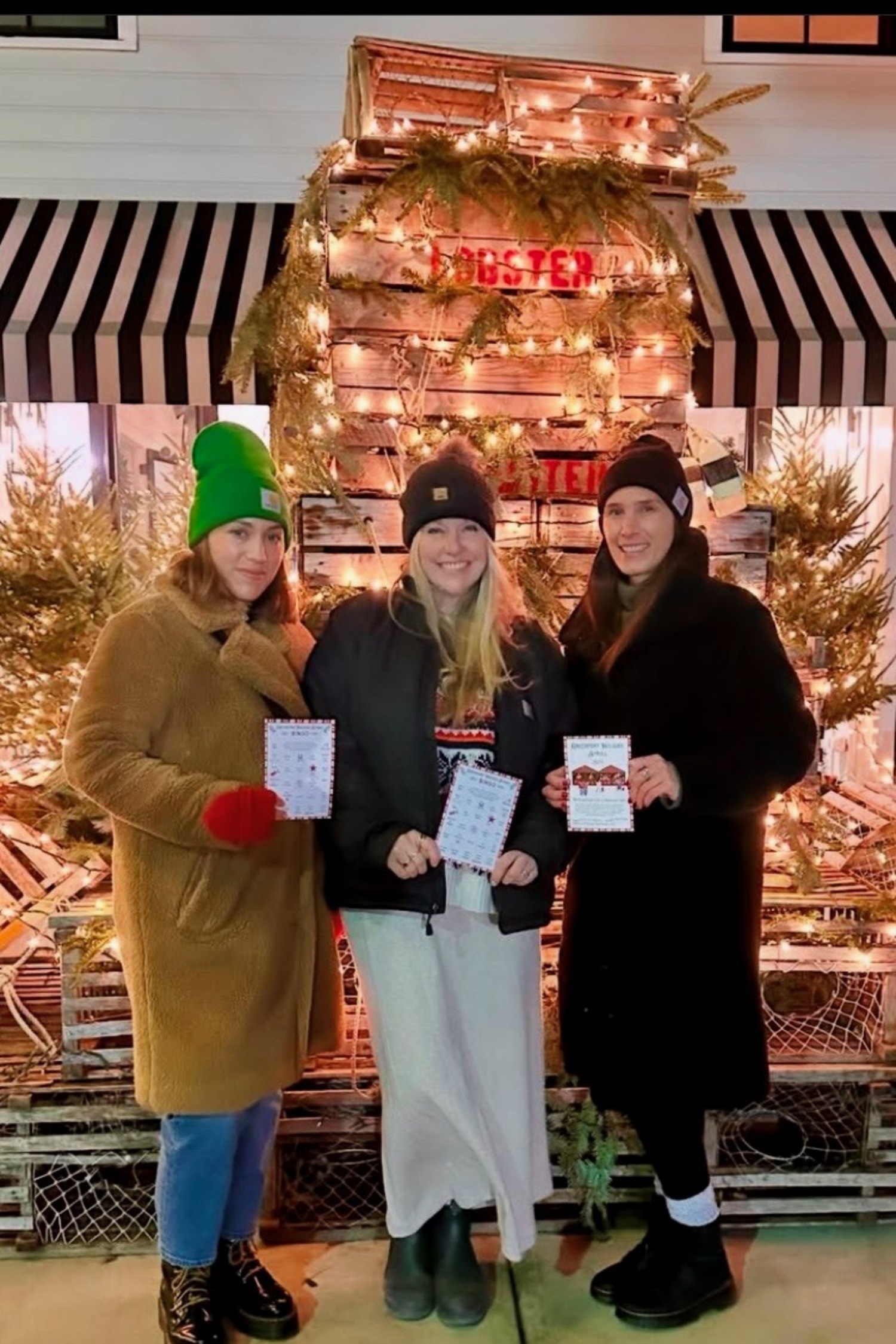Greenport Holiday Stroll guests enjoying downtown. Deanna Horton photo