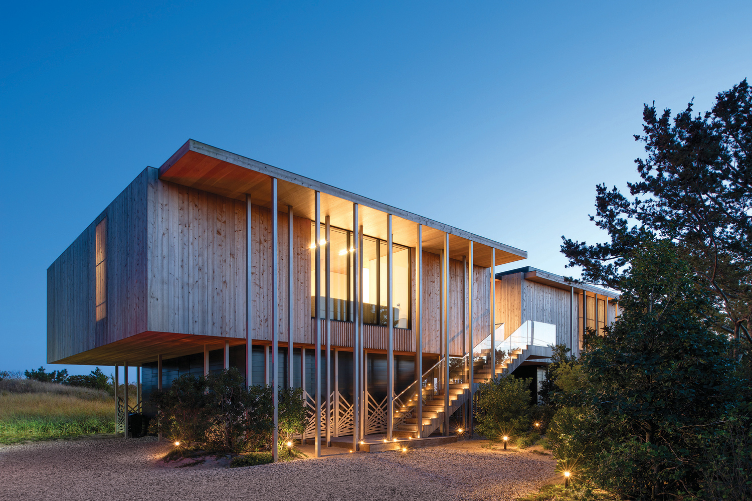 Bates Masi + Architects won an Archi Award for its Walking Dunes project in Amagansett. COURTESY BATES MASI + ARCHITECTS