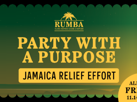 PARTY WITH A PURPOSE -Jamaica Relief Fund 