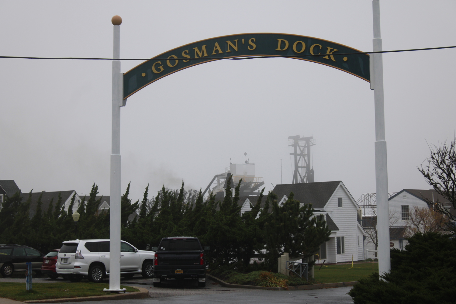 A Gosman's Dock for scale. JACK MOTZ