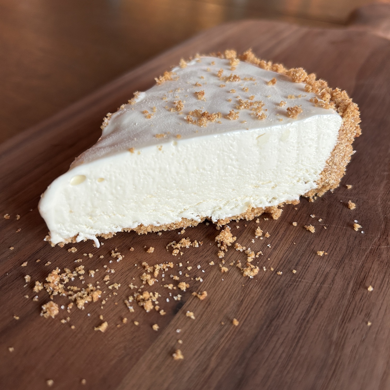 A slice of Iron & Salt's key lime pie.